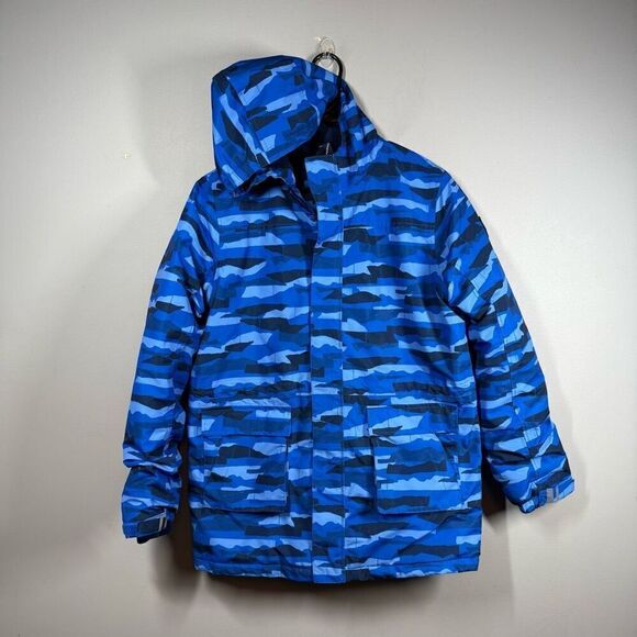 Lands’ End Grow-A-Long Kids Squall Waterproof Insulated Winter Parka XXL 18 - Picture 1 of 13